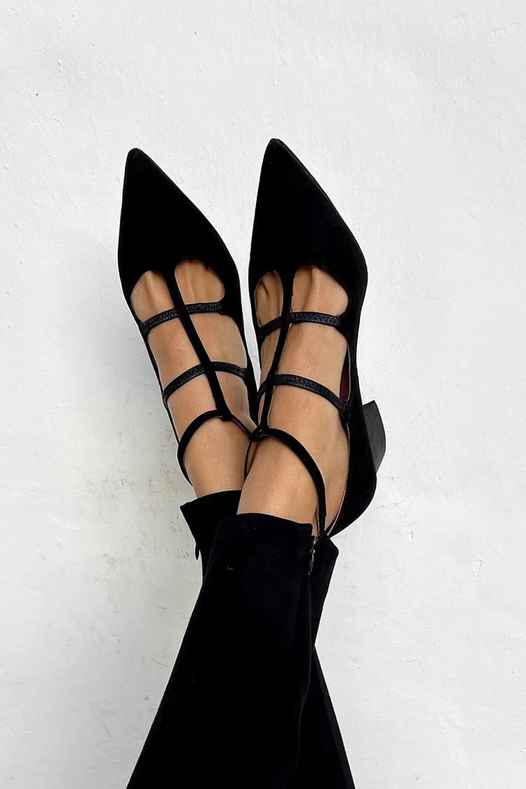 Amy™ | Elegant Strappy Heels