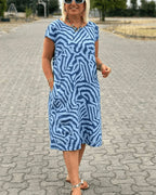 Avanille | round neck summer dress