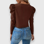 Léa – Women's puff-sleeved jacket