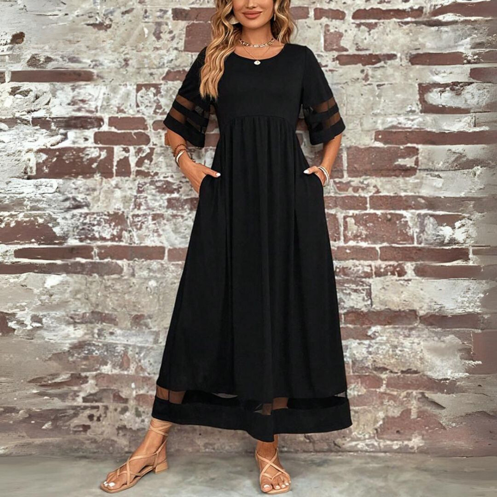Aubrey – Flattering Tummy-Smoothing Midi Dress