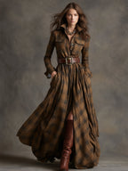 Scarlett | Belted Shirt Dress