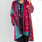 DAHLIENNE | ELEGANT KNIT CARDIGAN WITH LAYERED FIT