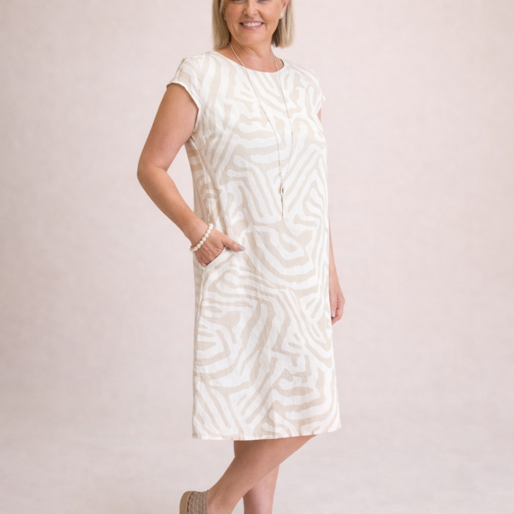 Avanille | round neck summer dress