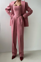 Dolce™ - Three-piece set with double-breasted blazer