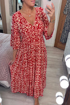 Selene | Bohemian Midi Dress