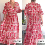 Selene | Bohemian Midi Dress